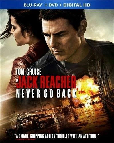 Jack Reacher: Never Go Back (Blu-ray+DVD, 2016)