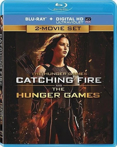 The Hunger Games / Catching Fire (Blu-ray) 2 Movie Set W/Slipcover