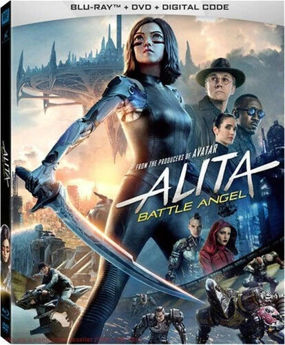 Alita: Battle Angel (Blu-ray+DVD, 2019)
