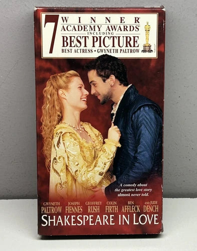 Shakespeare in Love VHS 1998