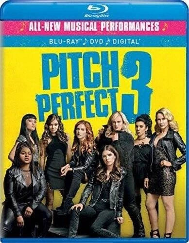 Pitch Perfect 3 (Blu-ray+DVD, 2017)