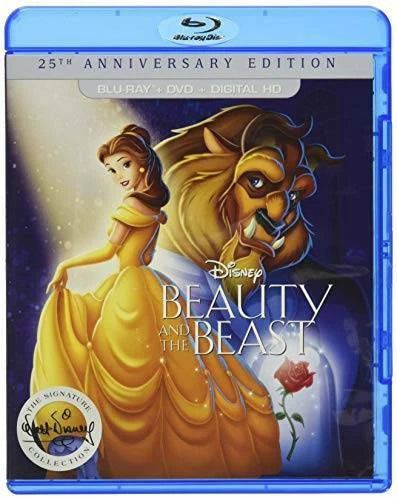 Beauty and the Beast (25th Anniversary Blu-ray+DVD, 1991)