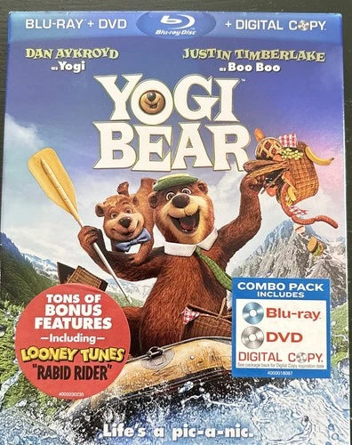 Yogi Bear (Blu-ray+DVD, 2011)
