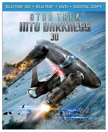 Star Trek Into Darkness (Blu-ray 3D+Blu-ray+DVD, 2013)