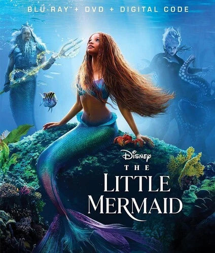 The Little Mermaid (Blu-ray+DVD, 2023)