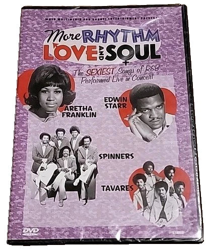 More Rhythm Love and Soul: The Sexiest Songs of R&B Performed Live In Concert DVD