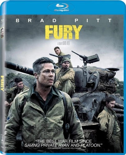 Fury (Blu-ray, 2014)