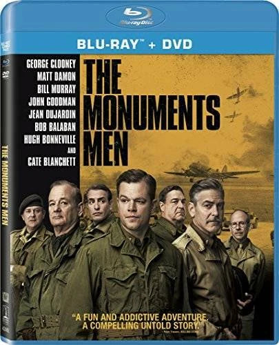The Monuments Men (Blu-ray+DVD, 2014)