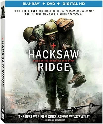 Hacksaw Ridge (Blu-ray+DVD, 2016)