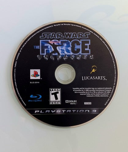 Star Wars The Force Unleashed PS3 DISC ONLY