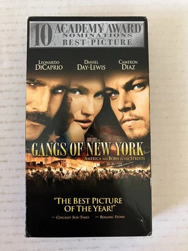 Gangs of New York (VHS, 2003)