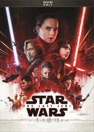 Star Wars Episode VIII: The Last Jedi (DVD, 2017)