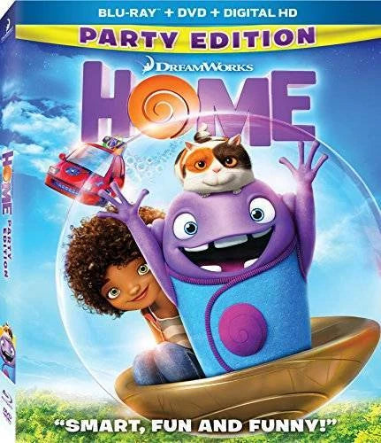 Home (Blu-ray+DVD, 2015) Party Edition