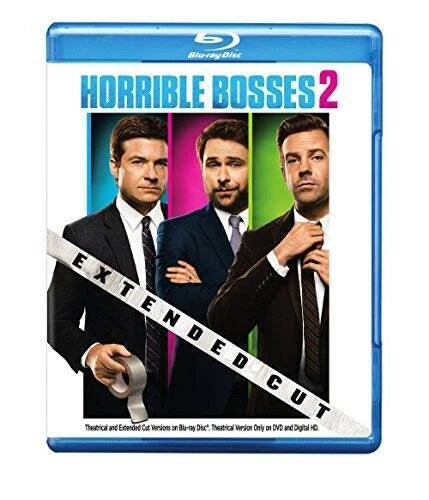 Horrible Bosses 2: Extended Cut (Blu-ray, 2014)