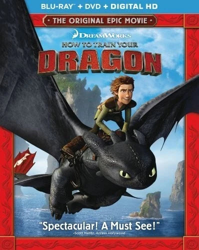 How to Train Your Dragon (Blu-ray+DVD, 2010)