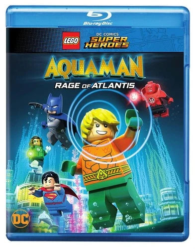 LEGO Aquaman: Rage of Atlantis (Blu-ray+DVD, 2018)