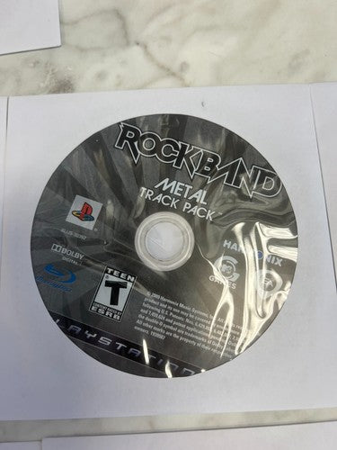 Rock Band Track Pack: Metal PS3 DISC ONLY