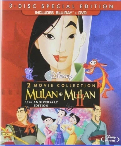 Mulan I & II Blu-ray+DVD