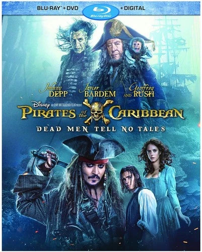 Pirates of the Caribbean: Dead Men Tell No Tales (Blu-ray+DVD, 2017)