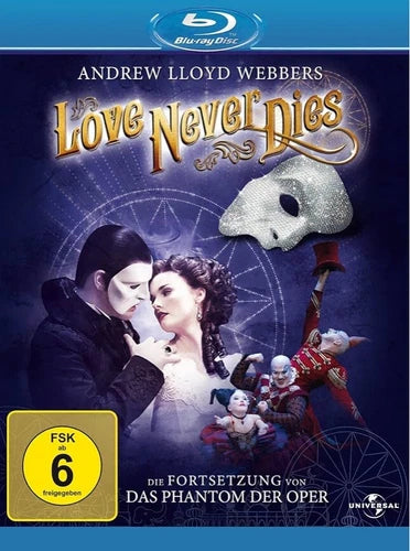 Love Never Dies - German (Blu-ray, 2011)
