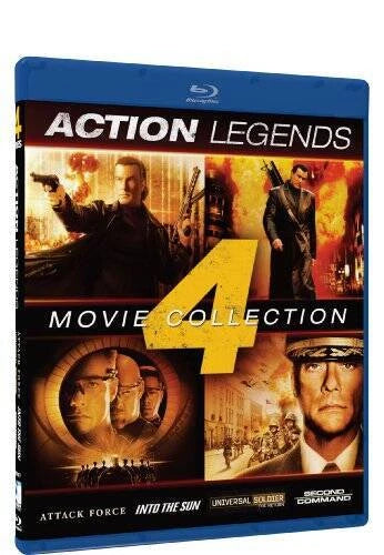 Action Legends 4-Movie Collection Blu-ray
