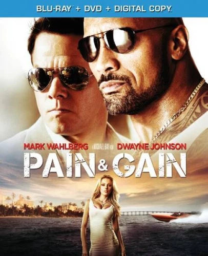 Pain & Gain (Blu-ray+DVD, 2013)