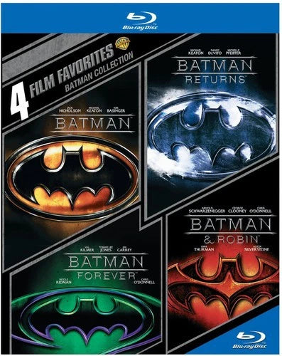 Batman 4-Film Collection (Blu-Ray Disc, 1989, 1992, 1995, 1997)