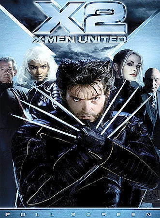 X2: X-Men United (DVD, 2003, 2-Disc Set, Full Screen)