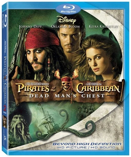 Pirates of the Caribbean: Dead Man's Chest (Blu-ray, 2006)