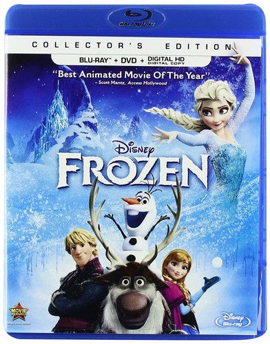 Frozen (2 Discs, Blu-ray/DVD, 2013) Collector's Edition