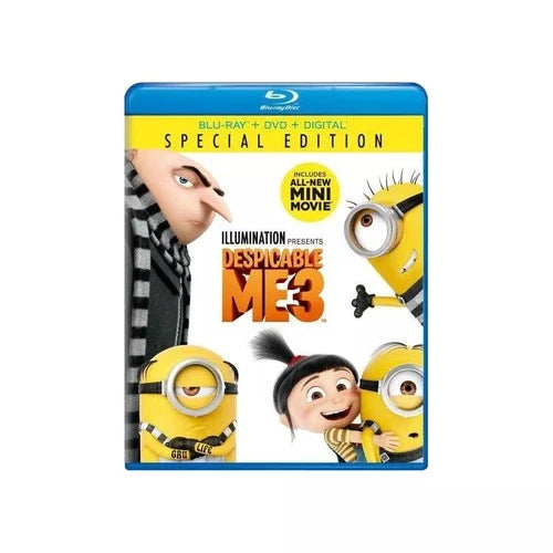 Despicable Me 3 Blu-ray+DVD