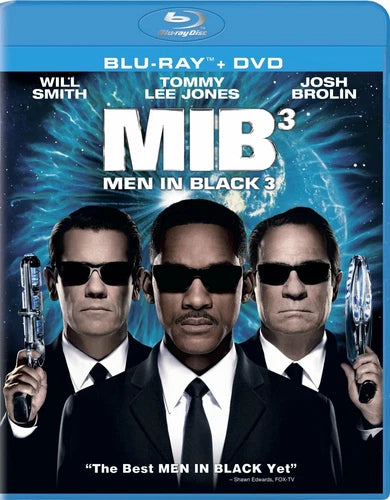 Men in Black 3 (Blu-ray+DVD, 2012)