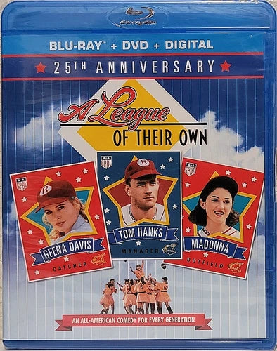 A League of Their Own 25th Anniversary (Blu-ray+DVD, 1992)