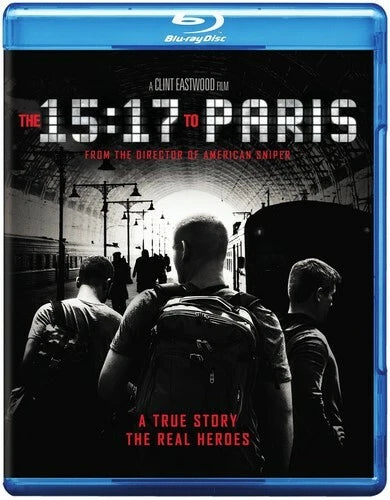 The 15:17 to Paris (Blu-ray+DVD, 2018)