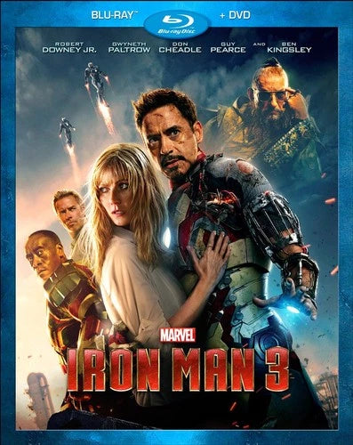 Iron Man 3 (Blu-ray/DVD, 2013)