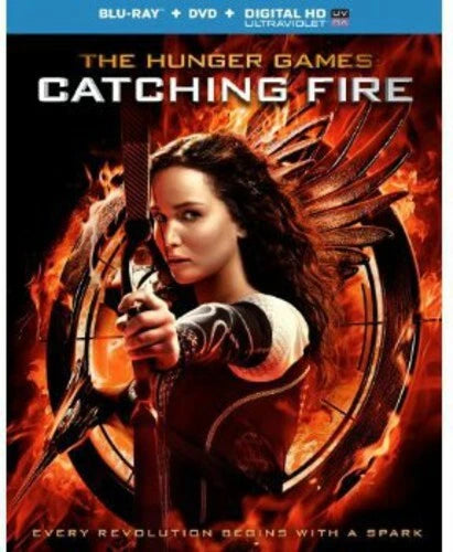 The Hunger Games: Catching Fire (Blu-ray+DVD, 2013)