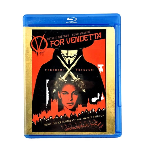 V for Vendetta (Blu-ray, 2005)