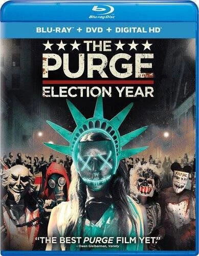 The Purge: Election Year (Blu-ray+DVD, 2016)