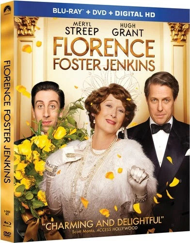 Florence Foster Jenkins (Blu-ray+DVD, 2016)