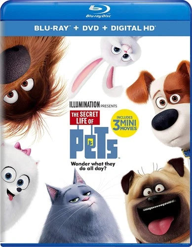 The Secret Life Of Pets (Blu-ray / DVD, 2016)