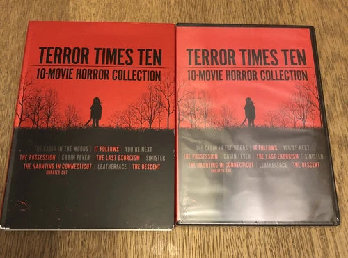 Terror Times Ten: 10 Movie Horror Collection (DVD 2021)