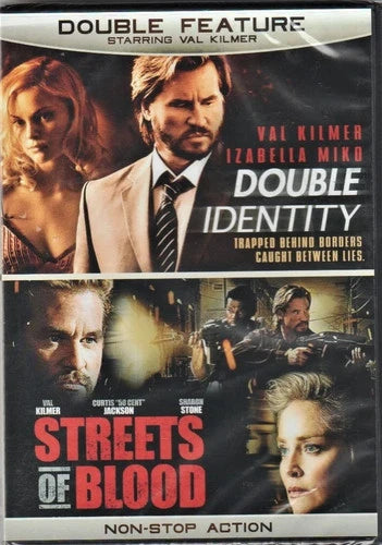 Val Kilmer Double Feature {Double Identity, Streets Of Blood} DVD