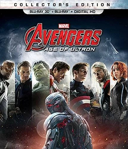 Marvel's Avengers: Age of Ultron (Blu-ray 3D+Blu-ray, 2015)