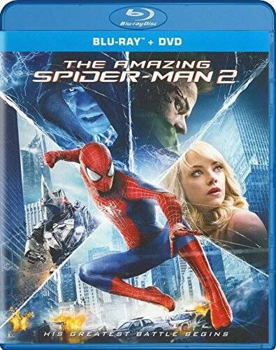 The Amazing Spider-Man 2 (Blu-ray+DVD, 2014)