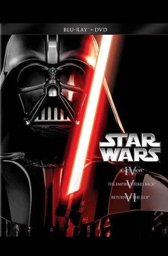 Star Wars Trilogy (Blu-ray/DVD, 2013, 6-Disc Set) - IV, V, VI w/ Slipcover