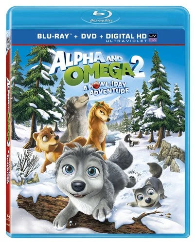 Alpha & Omega 2: A Howl-iday Adventure (Blu-ray+DVD, 2013)