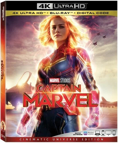 Captain Marvel (4K UHD+Blu-ray, 2019)