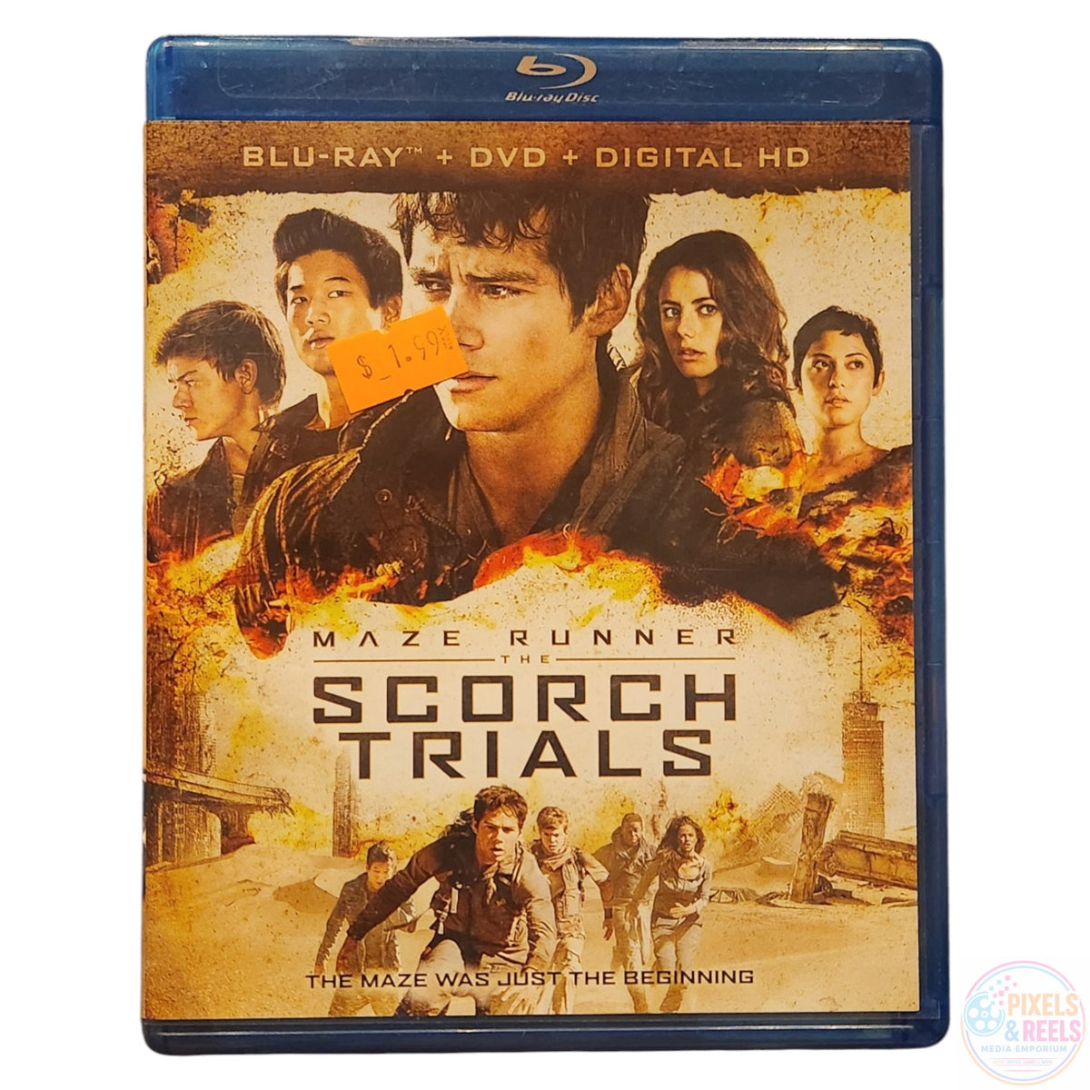 Maze Runner: the Scorch Trials (Blu-ray+DVD, 2015)