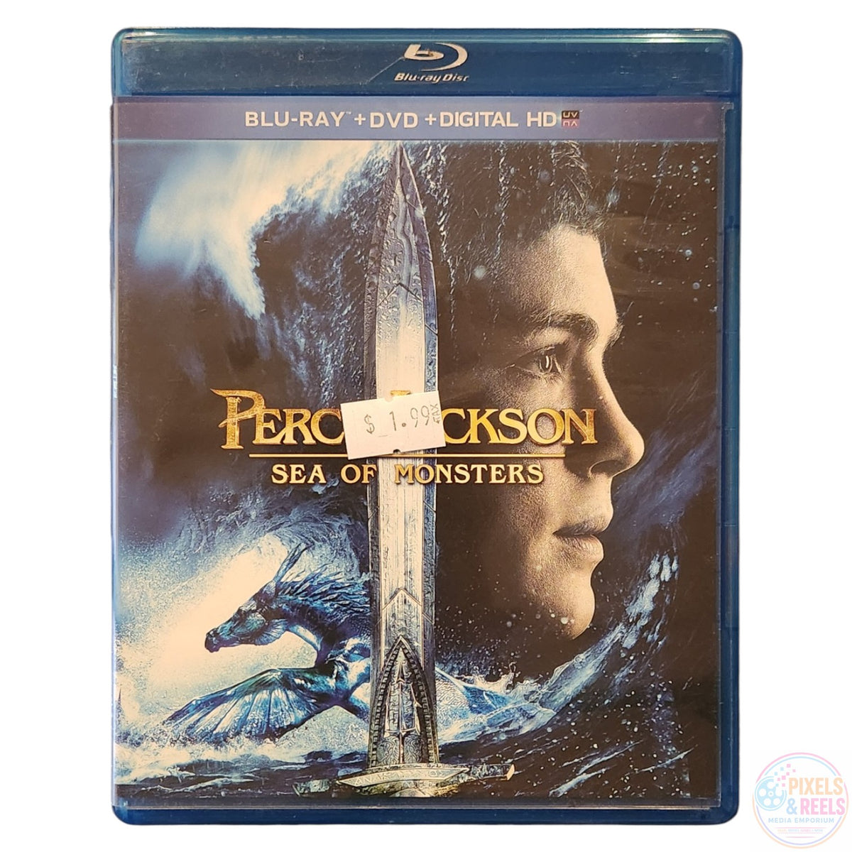Percy Jackson: Sea of Monsters (Blu-ray/DVD, 2013)