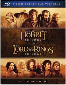 The Hobbit Trilogy / The Lord of the Rings Trilogy Blu-ray
